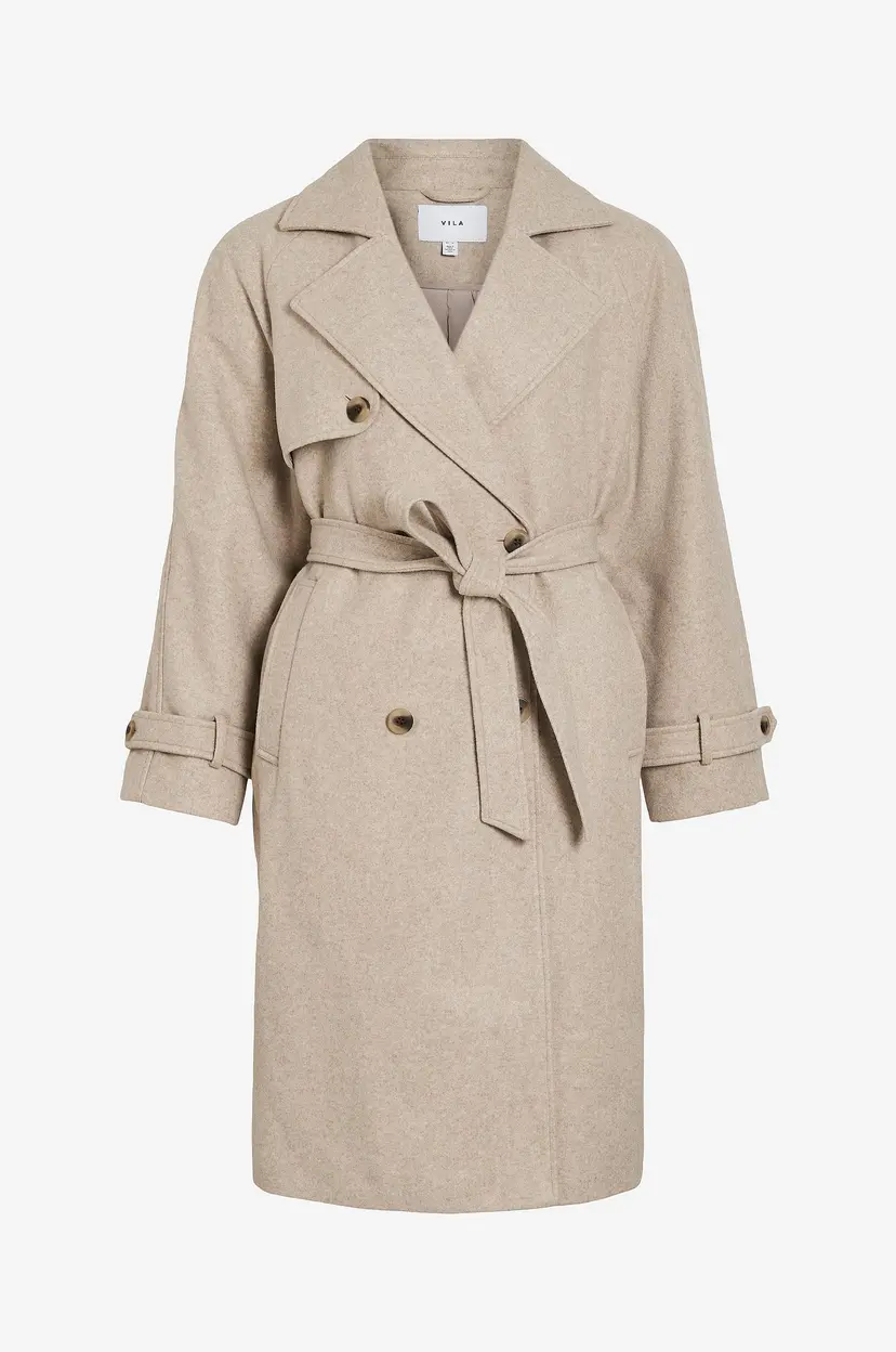 Vila Trenchcoat viQuinn - Beige