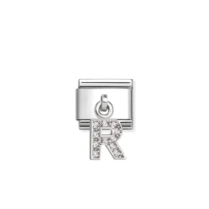 Nomination Charm Letter R