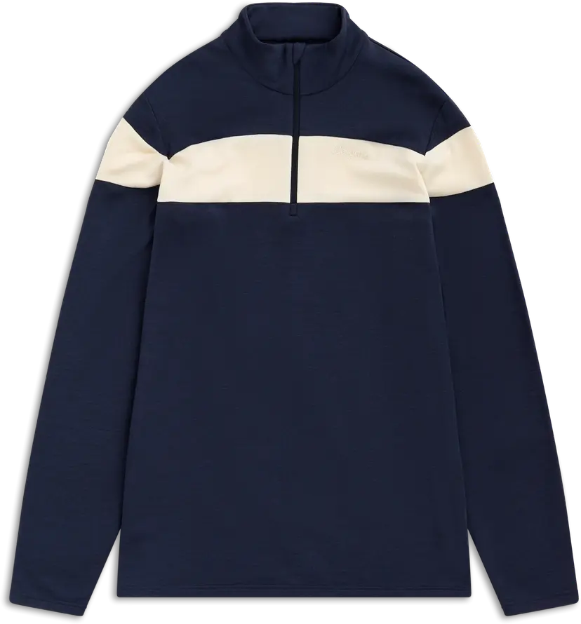Bergans Bergans Men´s Uldal Wool Half Zip Dark Navy/creme