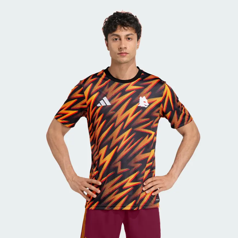 Adidas AS Roma 25/26 Pre-Match Trøye