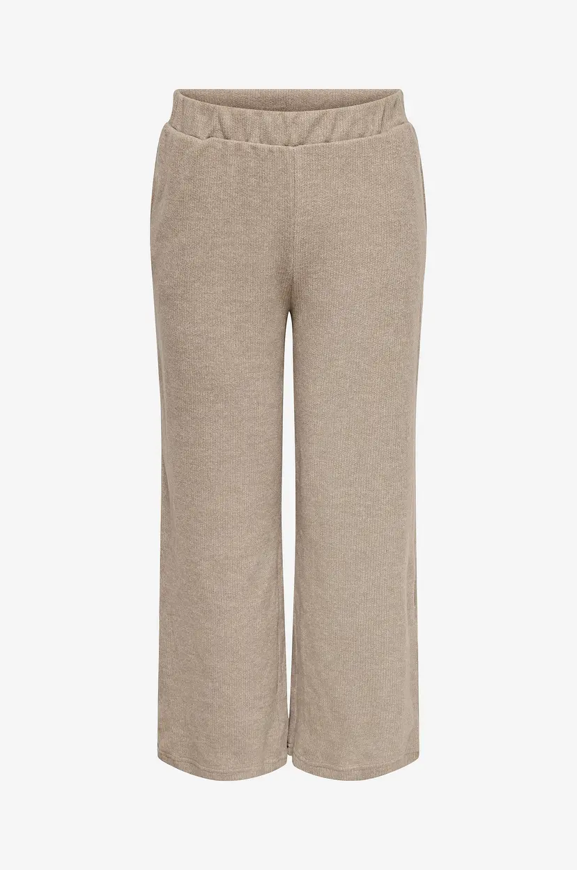 Only Carmakoma Bukser carPaola Wide Pants - Beige