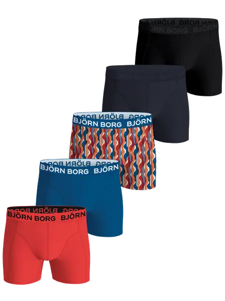 Björn Borg Cotton Stretch Boxers 5-pack
