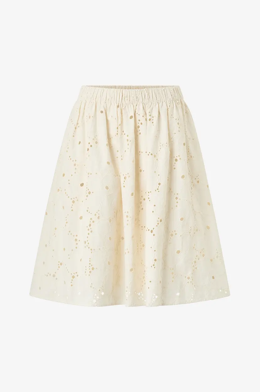 Marimekko Skjørt Sommittelu Unikko - Beige