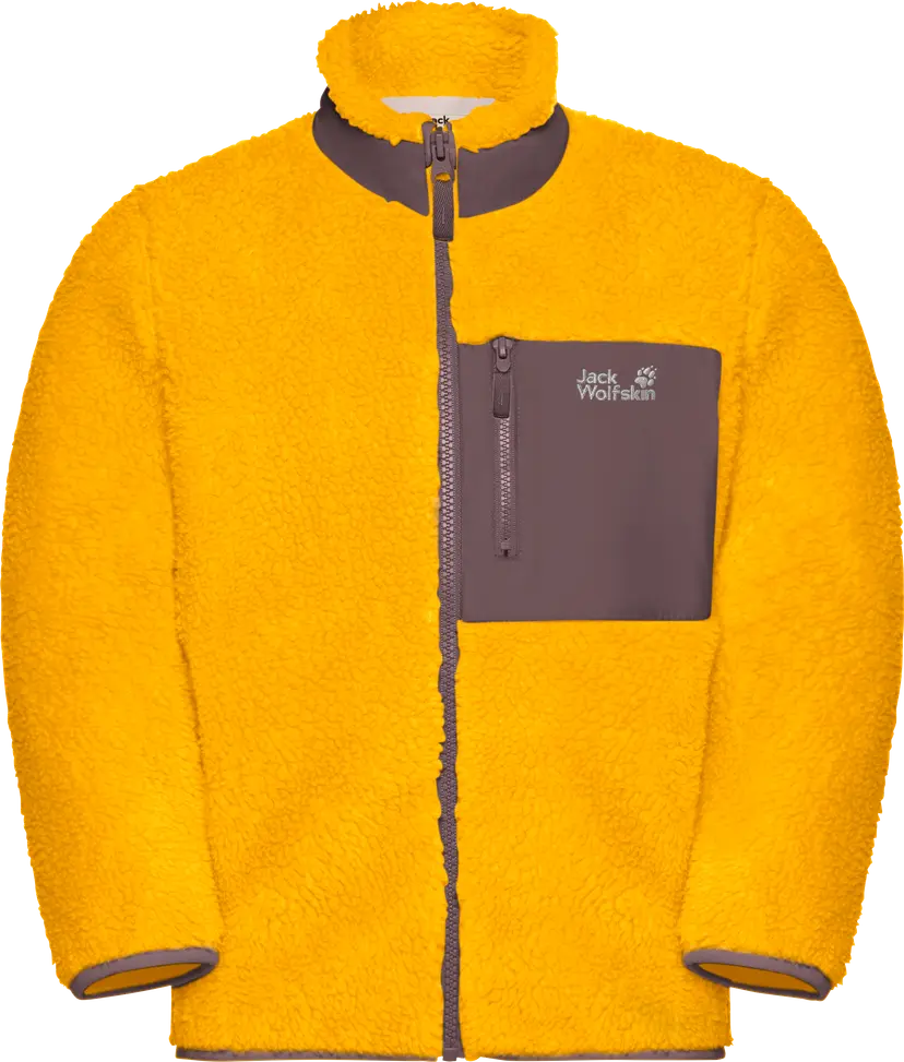 Jack Wolfskin Jack Wolfskin Kids' Ice Curl Jacket Burly Yellow Jw