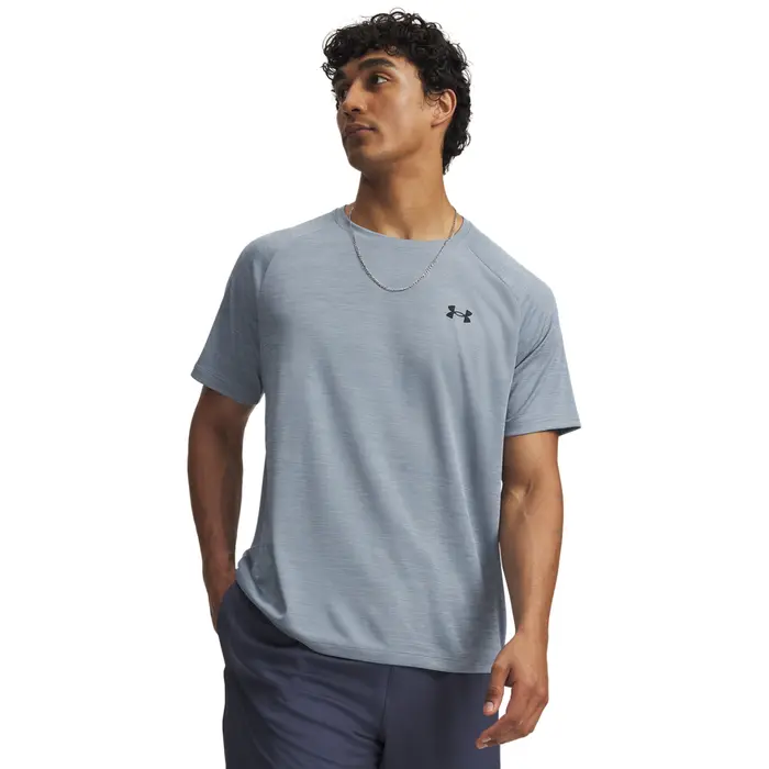 Under Armour Tech Textured T-skjorte Blå