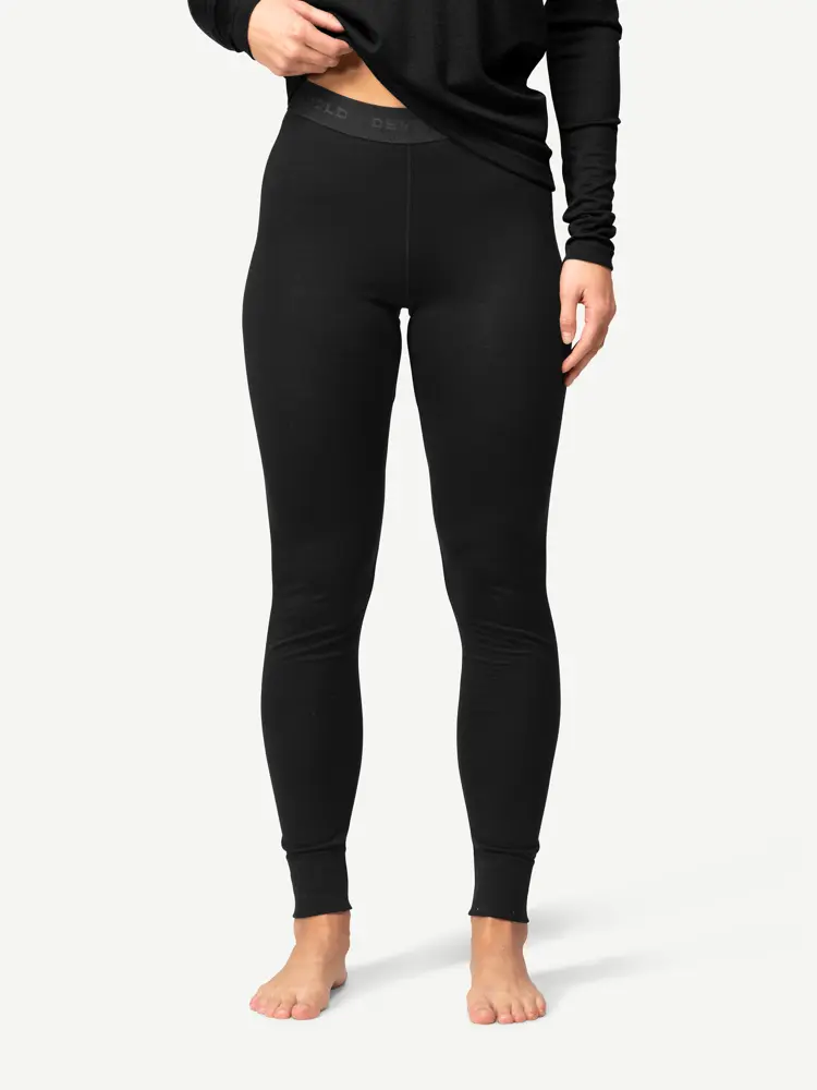 Devold Devold - Breeze Plus Merino 200 Stilongs Dame - Large - Svart