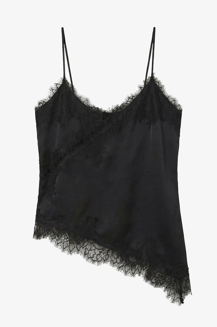 Vero Moda Undertøystopp vmNovi Lace Singlet Wvn - Svart