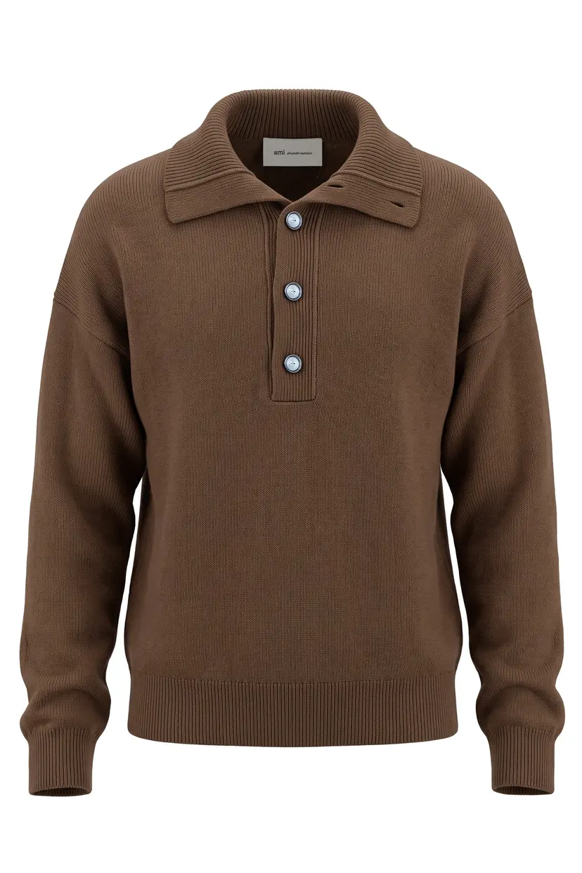 Ami Paris Ami Paris Pologensere – Brun