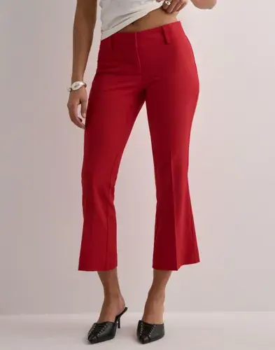Nelly Nelly - Rød - Kick Flare Suit Pants