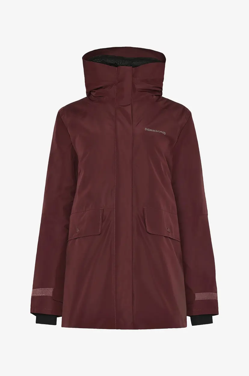 Didriksons Parka Tuva Wns Parka - Rød