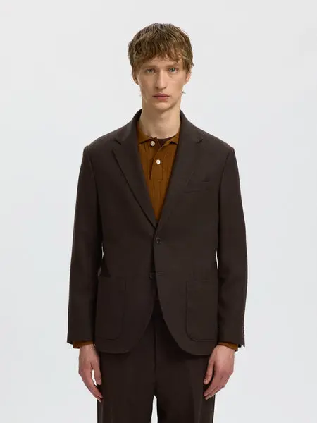 SELECTED Slmreg-Brooks Wool Blend Blazer