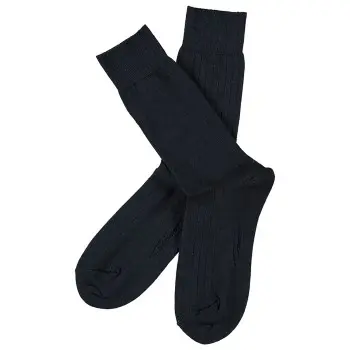 Topeco Topeco Strømper Men Wool Rib Socks Marine Str 41/45 Herre