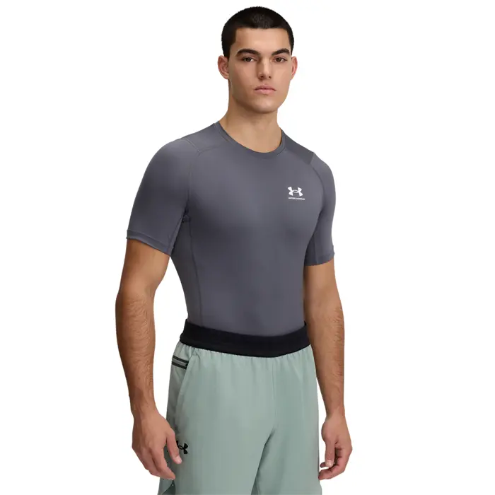 Under Armour HG Armour Comp T-shirt Grå