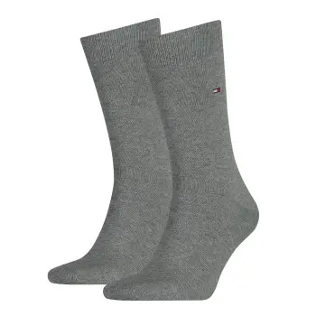 Tommy Hilfiger Tommy Hilfiger Strømper 2P Men Classic Sock Grå Str 43/46 Herre