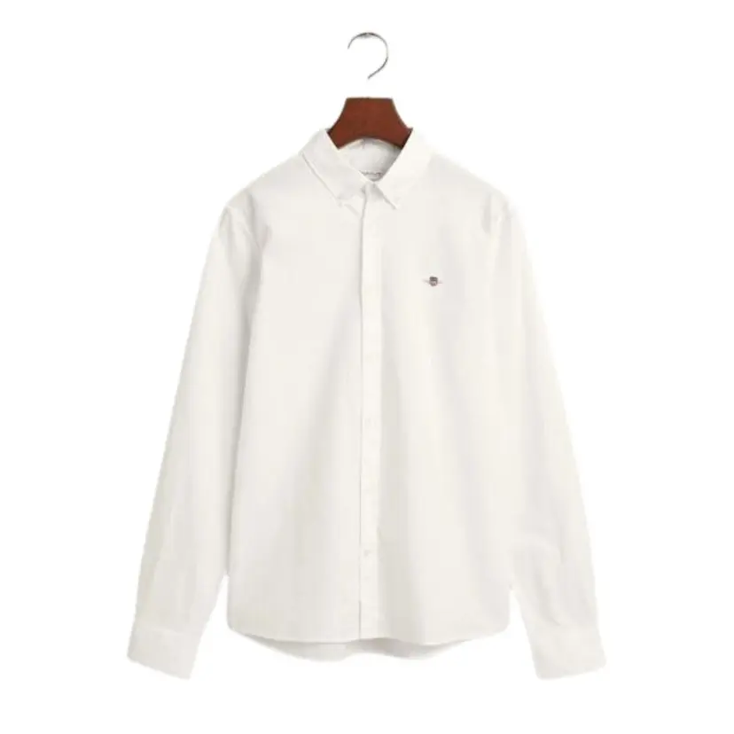 GANT Gant - Skjorte Jr Shield Oxford BD White