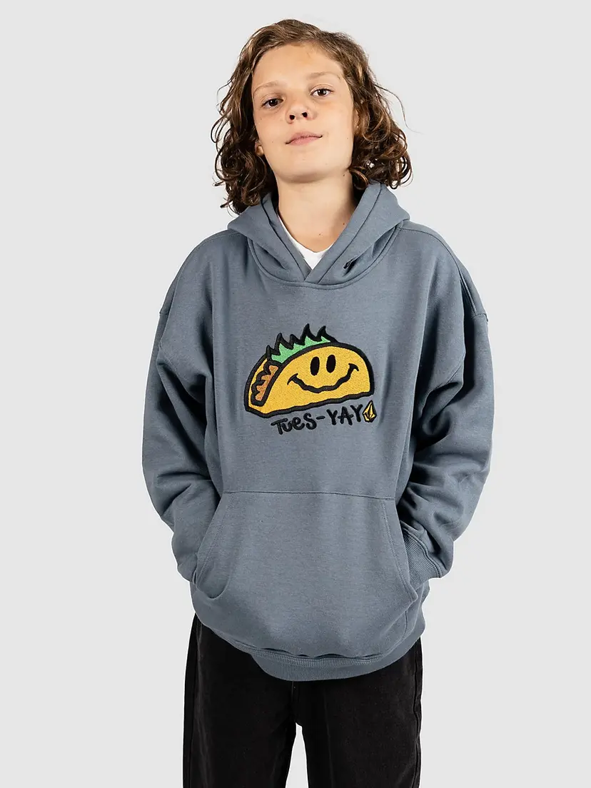Volcom Volcom Voltaco Po Kids Hettegenser blå
