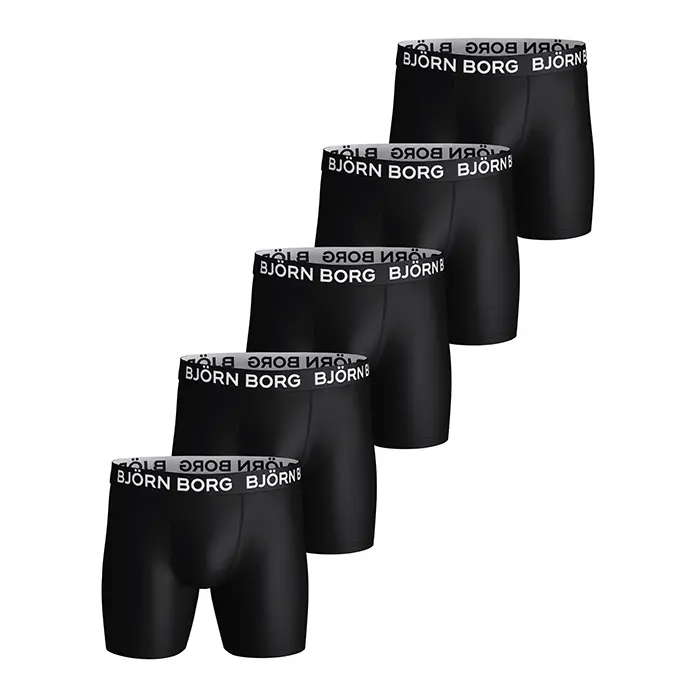Björn Borg Sports Microfiber Boxer 5p, Multipack