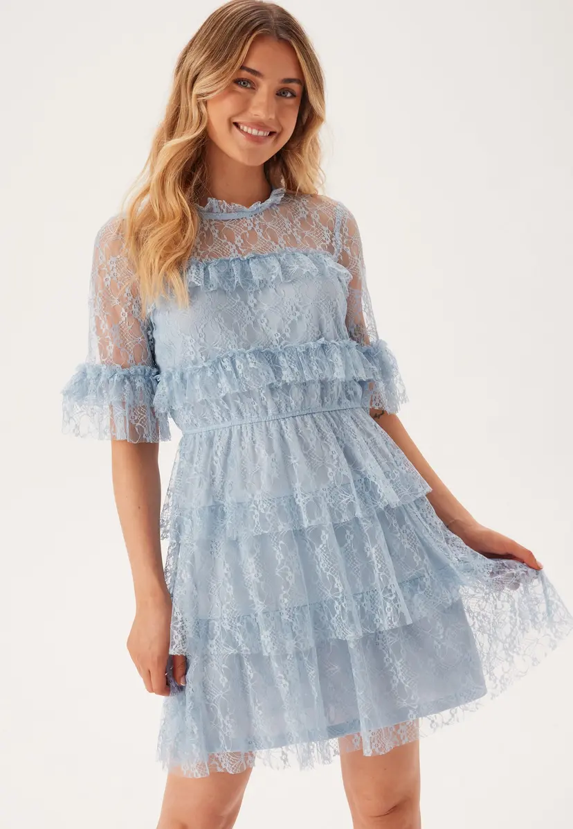 Bubbleroom Frill Lace Dress