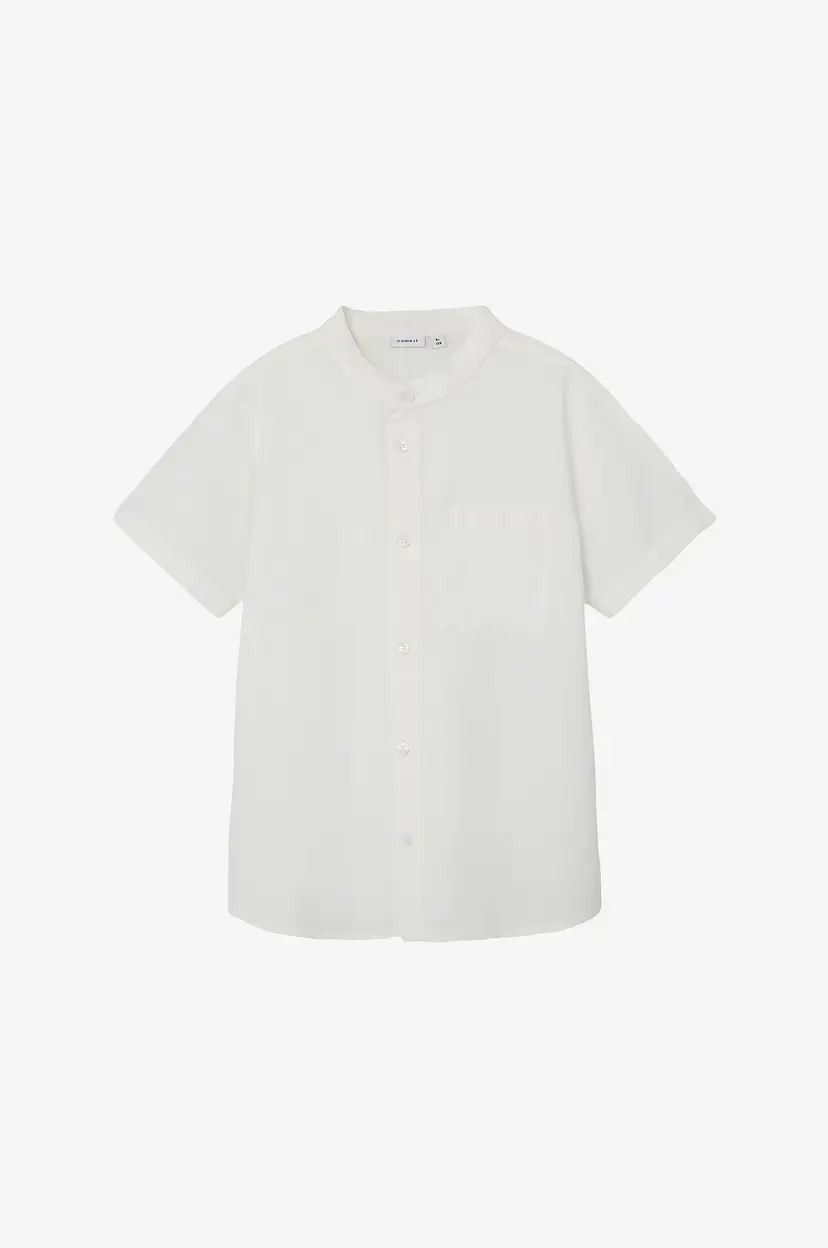 NAME IT Skjorte nkmFaher SS Shirt F - Hvit
