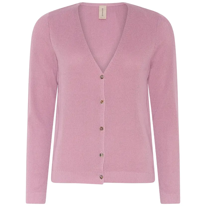Skovhuus Skovhuus Kvinne Strikket Cardigan Lemonade Pink XXXL
