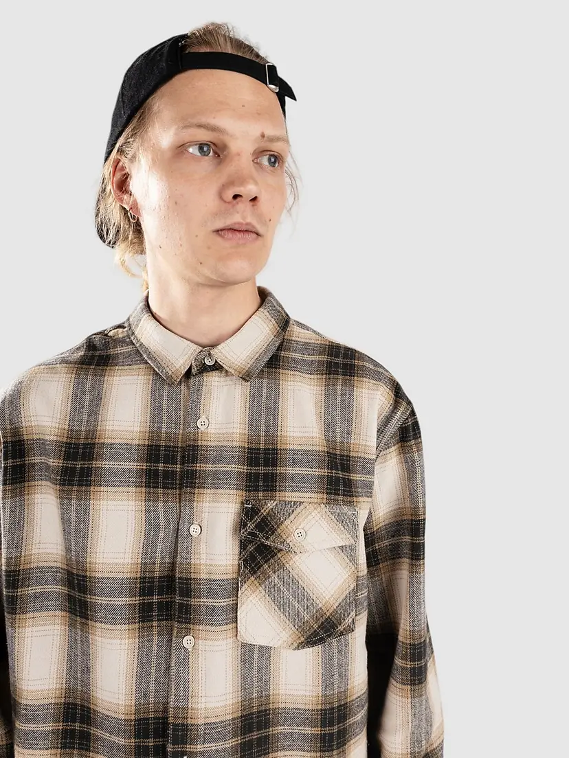 Dc DC Marshal Flannel Skjorte brun