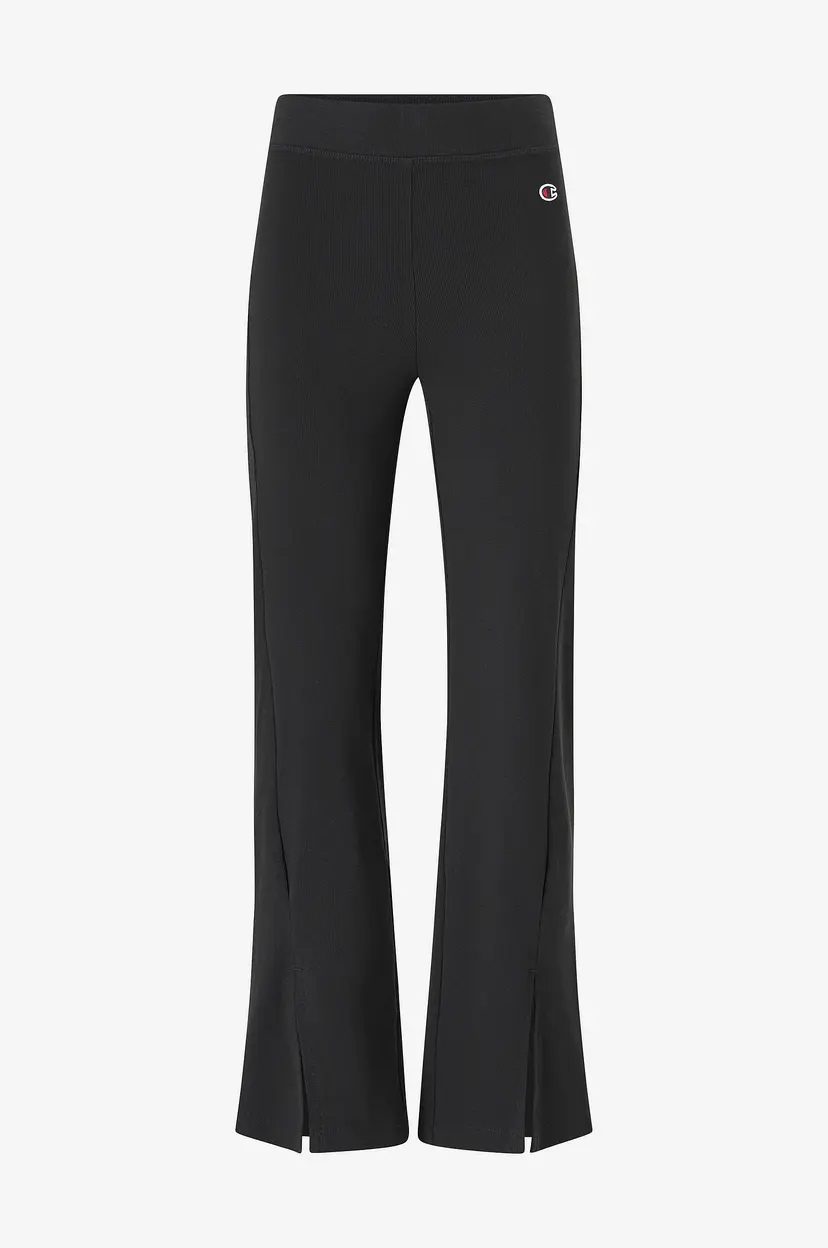 Champion Leggings High Waist Streight Hem - Svart