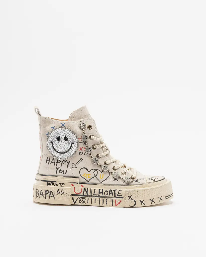 Nan-Ku Couture Nan-Ku Couture DFD-02 Beige Sneakers
