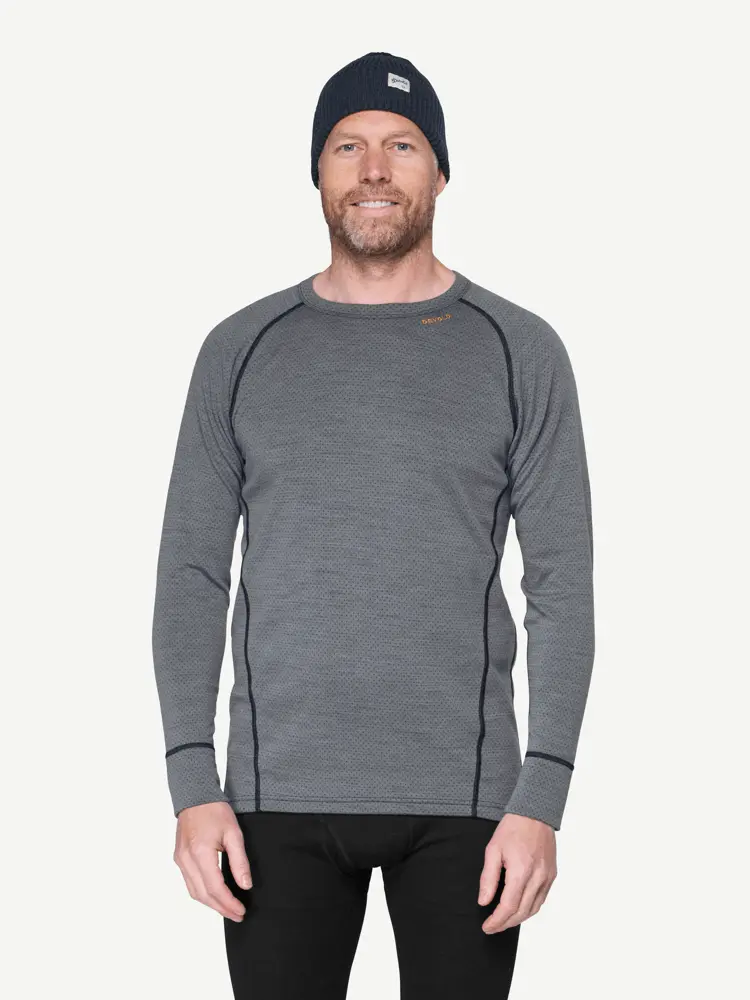 Devold Devold - Duo Active Merino 205 Ulltrøye Herre - Large - Grå