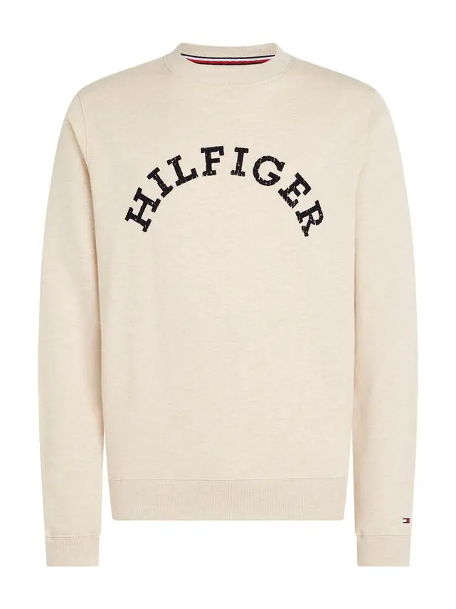 Tommy Hilfiger HILFIGER ARCHED HTR SWEATSHIRT