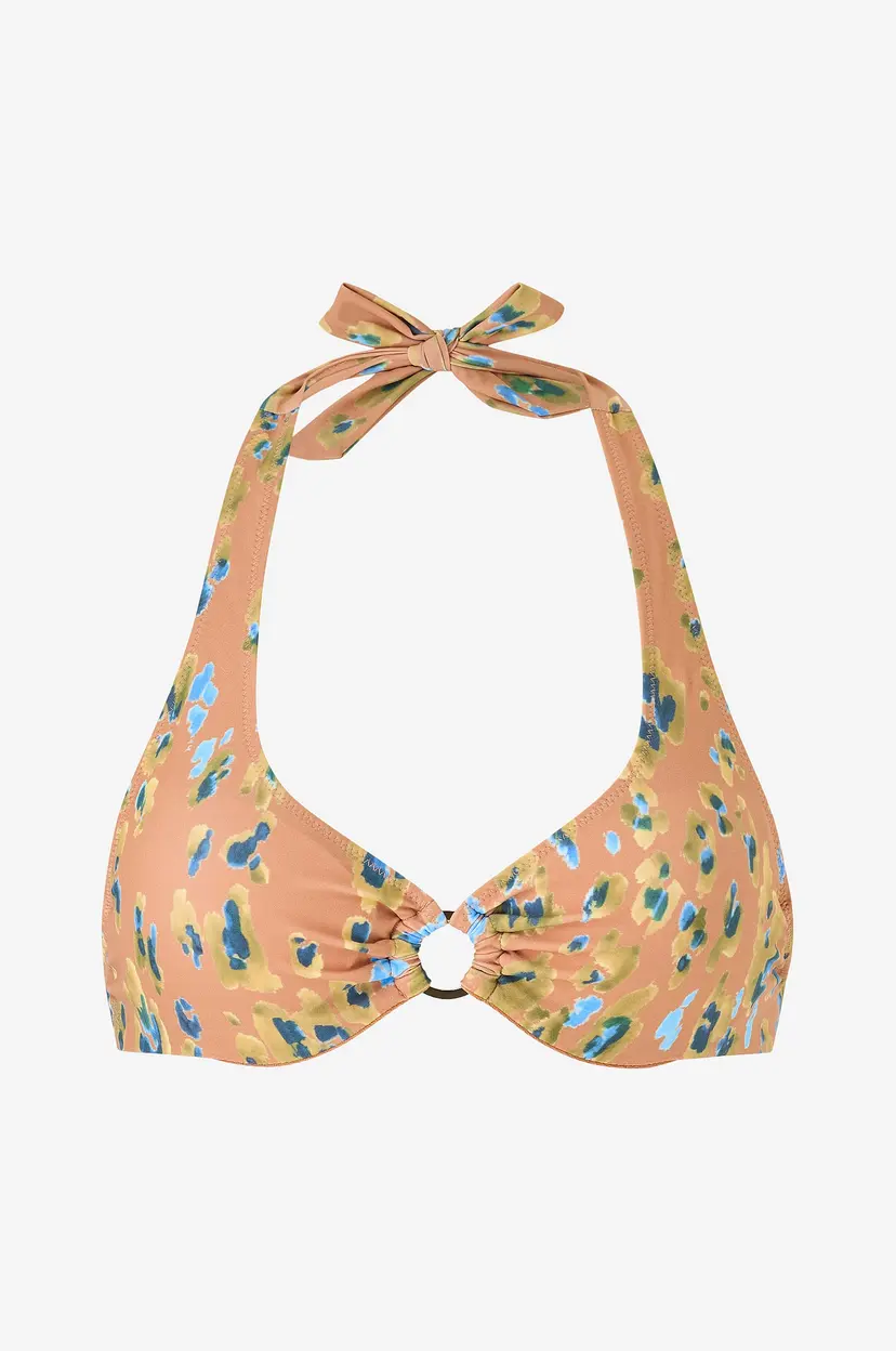 KAANDA Beach life Bikini BH UW Halter Top w Removable Cups - Flerfarget