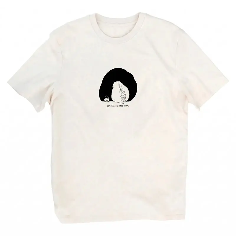 Lemmel Kaffe Lemmel Kaffe T-Shirt Lemmla Mig Ifred Raw Nat. White
