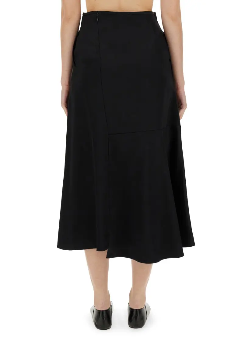 Jil Sander Jil Sander Midiskjørt – Svart