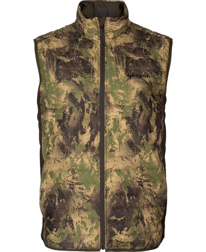 Härkila Härkila Deer Stalker Camo Reversible Packable Waistcoat Willow green/AXIS MSP/Forest