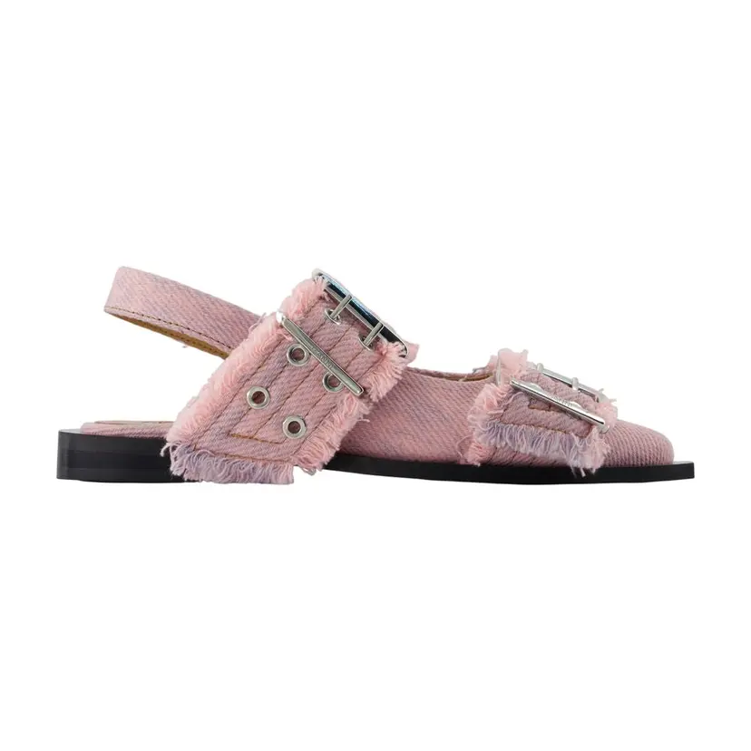 Ganni Ganni Ballerinasko – Rosa