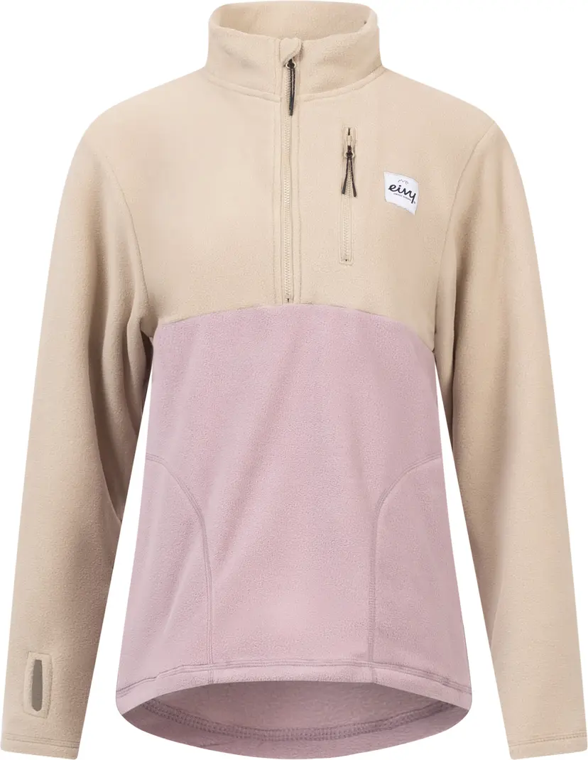 Eivy Eivy Women's Techlight Halfzip Fleece Sand / Faded Woodrose