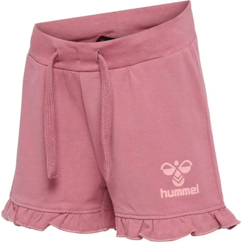 Hummel Hummel Talya Ruffle Shorts Mesa Rose (74 / 9 mnd)