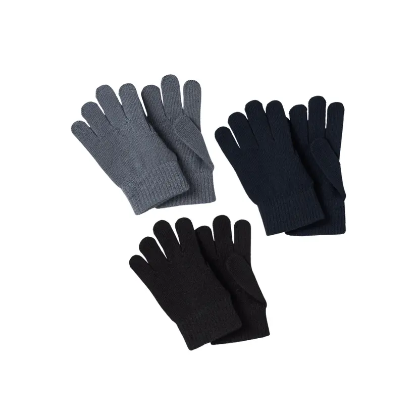 NAME IT Name It - Vanter 3-pk Magic Flint Stone/ Dark Sapphire/ Black