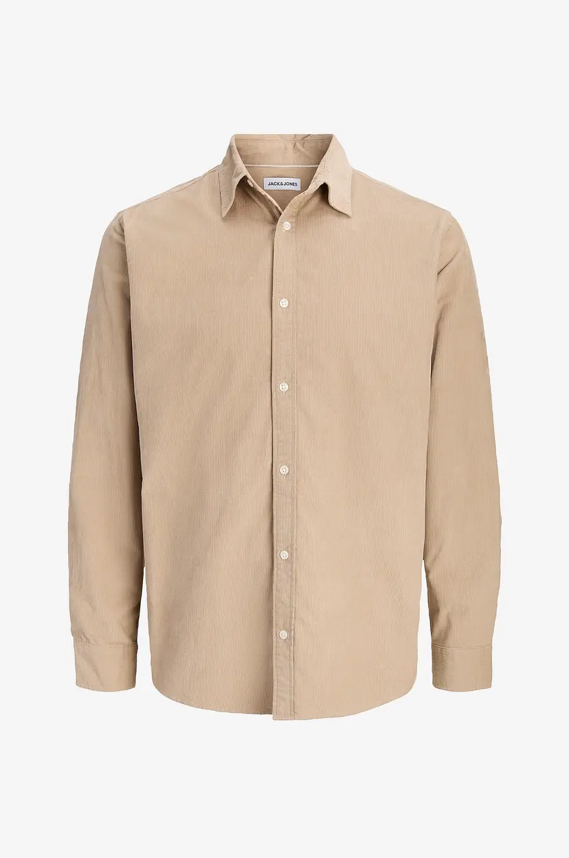 Jack & Jones Manchester-skjorte  Jjefield Cord Shirt Ls Sn - Grå