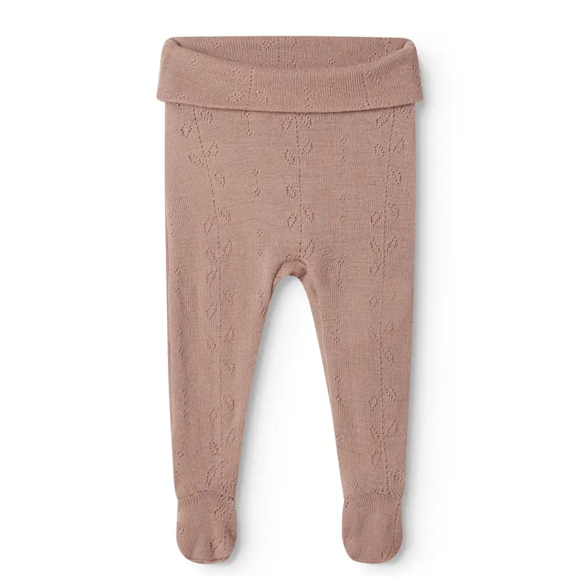 Marmar Copenhagen MarMar - Babybukse i Ull Pixa Pointelle Burnt Rose