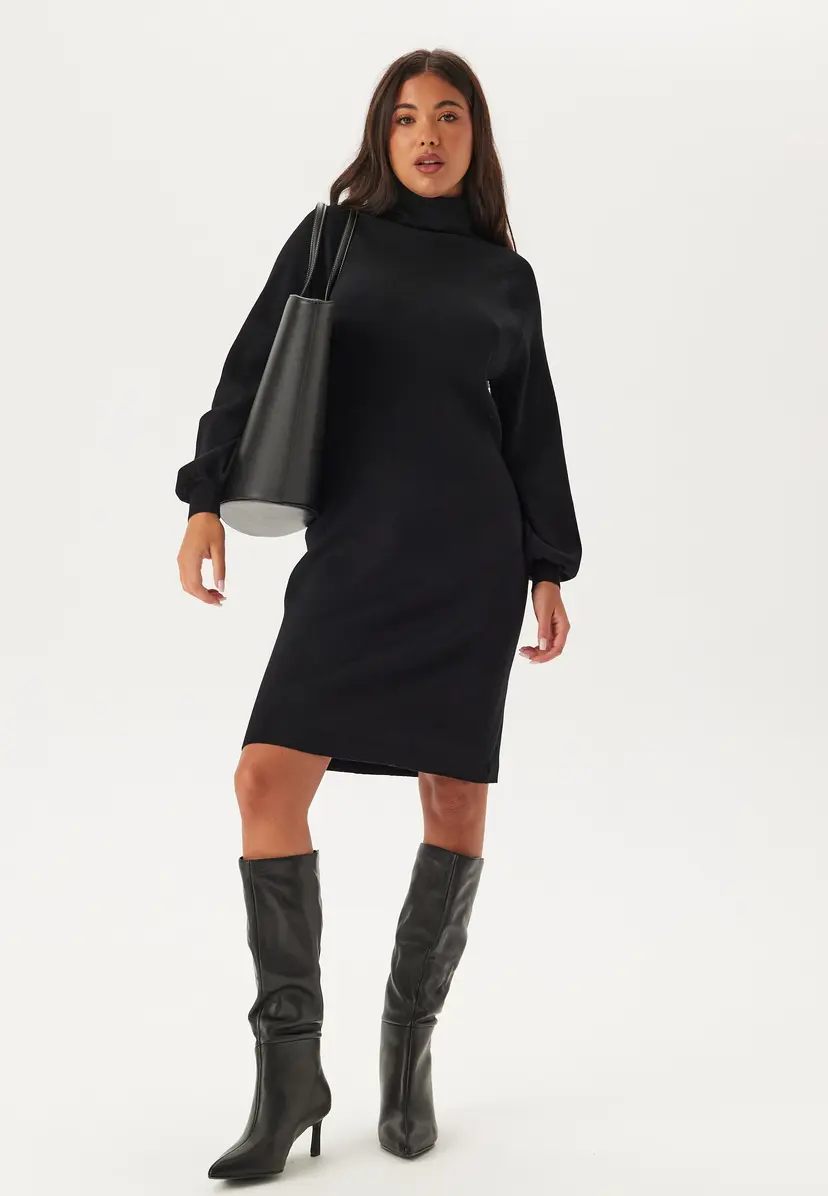 Vila Viostria Roll Neck L/S KNIT DR