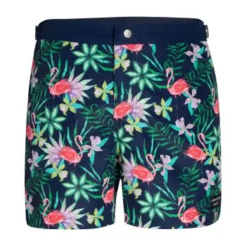 Björn Borg Björn Borg Badebukser Core Swim Shorts Svart mønstret polyester Small Herre