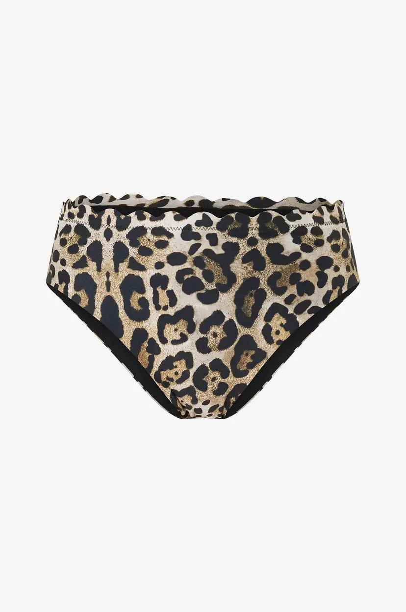 KAANDA Beach life Bikinitruse New Venus Scallop Mid Rise Bottom - Flerfarget