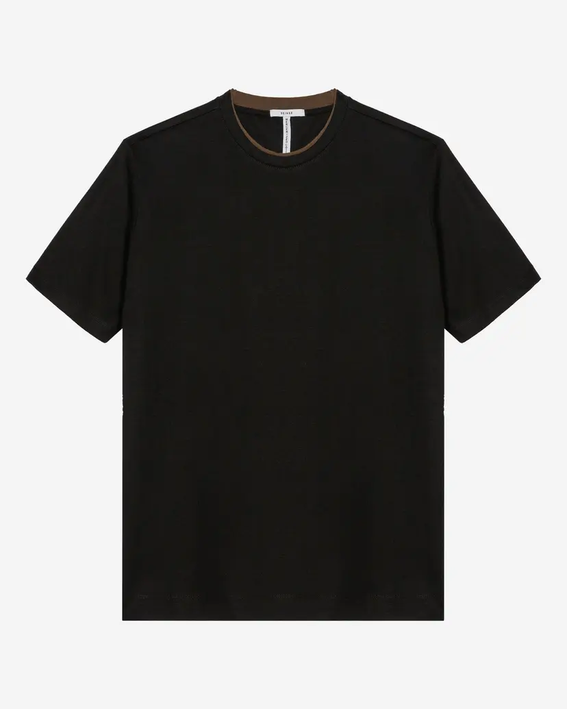Seinse Seinse TI3054SS Black T-shirt