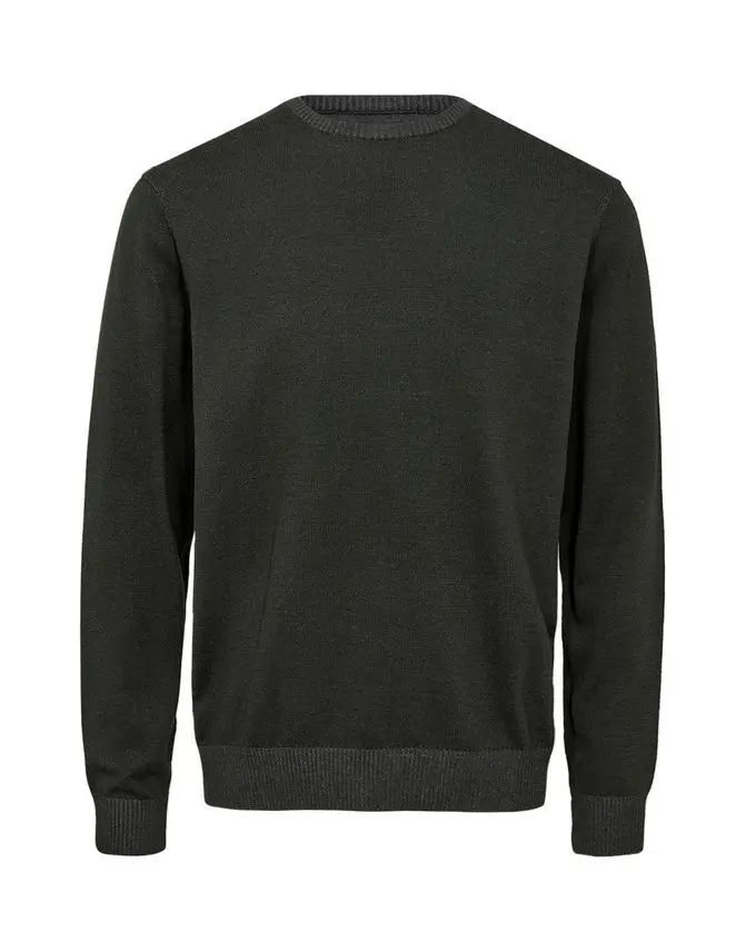Black Blue O-neck regular fit