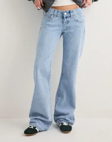 Abrand Jeans Abrand Jeans - Blå - 00 Super Low Flare Tall