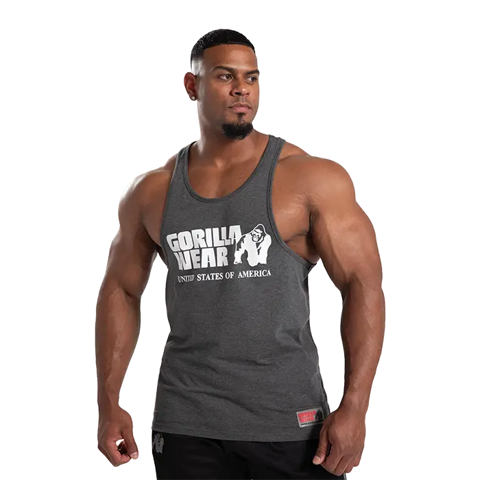 Gorilla Wear Classic Tank Top, Dark Grey