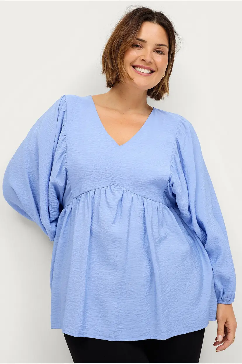 Ellos Plus collection Tunika Tunic Mia - Blå