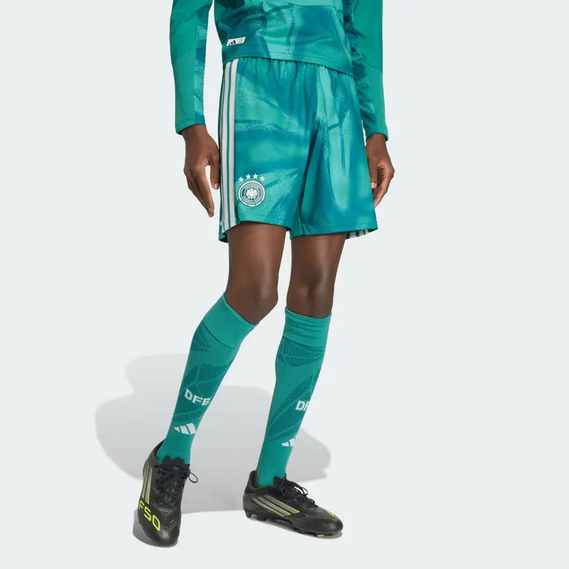 Adidas Tyskland 26 Authentic Goalkeeper Hjemmeshorts