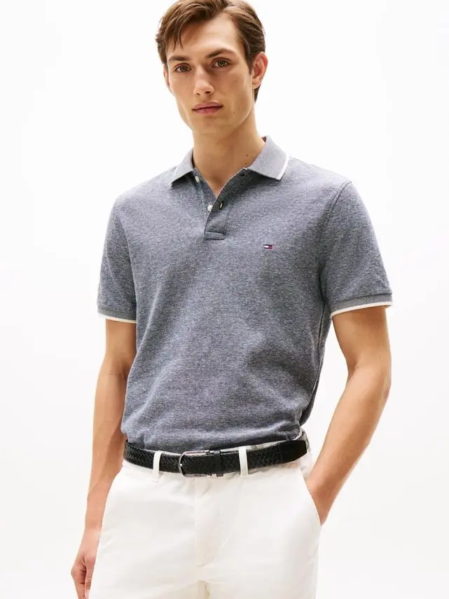 Tommy Hilfiger IC LINEN PIQUE REG POLO