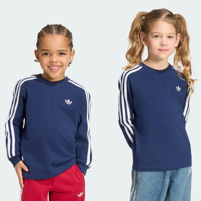 Adidas 3-STRIPES LONG SLEEVE T-SKJORTE